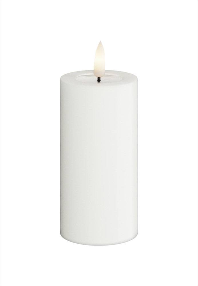 Deluxe Homeart LED Blockljus Vit 5x12,5 cm - Azalea Home