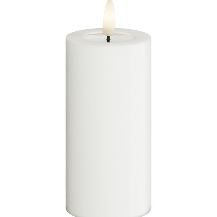 Deluxe Homeart LED Blockljus Vit 5x12,5 cm - Azalea Home