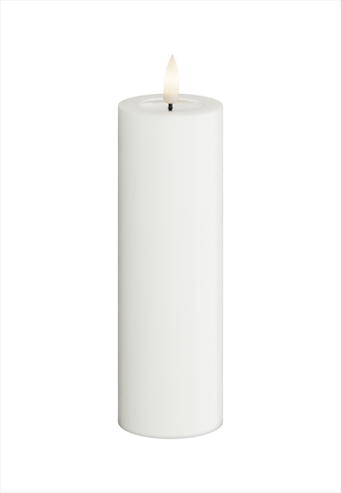 Deluxe Homeart LED Blockljus Vit 5x15 cm - Azalea Home