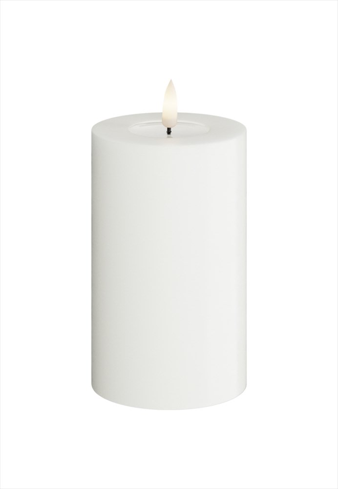 Deluxe Homeart LED Blockljus Vit 7,5x12,5 cm - Azalea Home