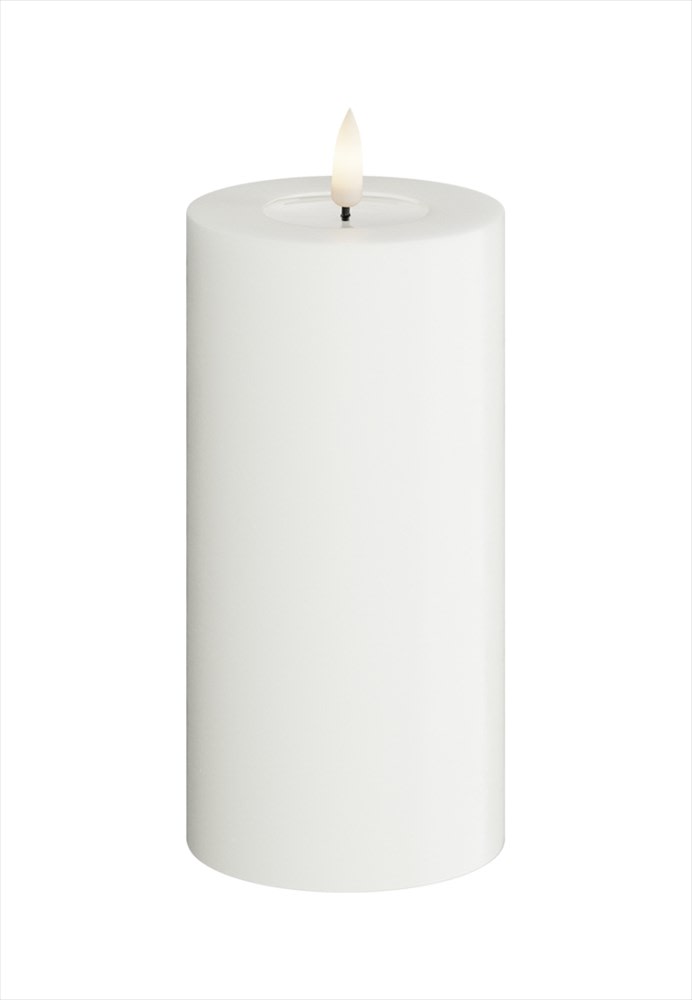 Deluxe Homeart LED Blockljus Vit 7,5x15 cm - Azalea Home