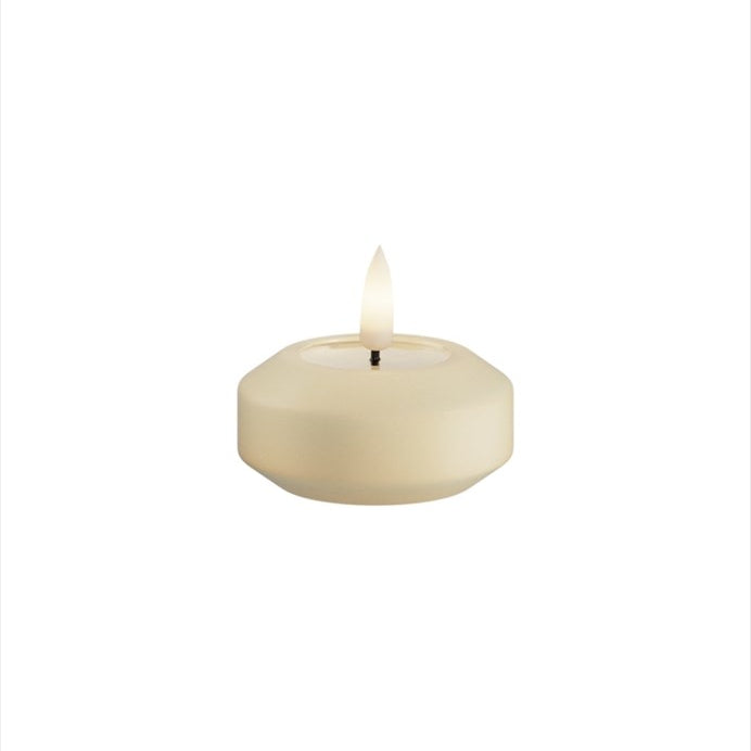 Deluxe Homeart LED Flytande Värmeljus 6,1 cm Cream 2 - pack - Azalea Home