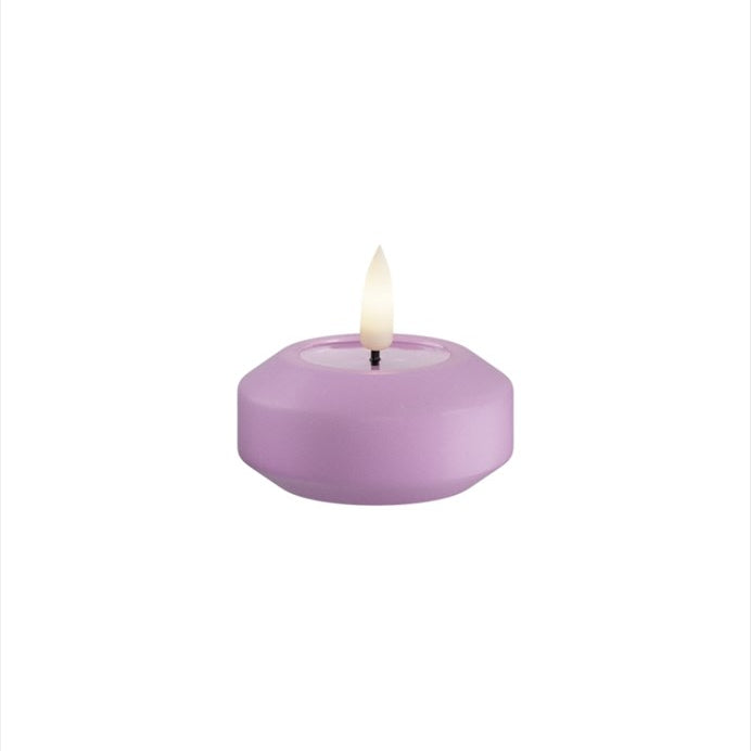 Deluxe Homeart LED Flytande Värmeljus 6,1 cm Lavendel 2 - pack - Azalea Home