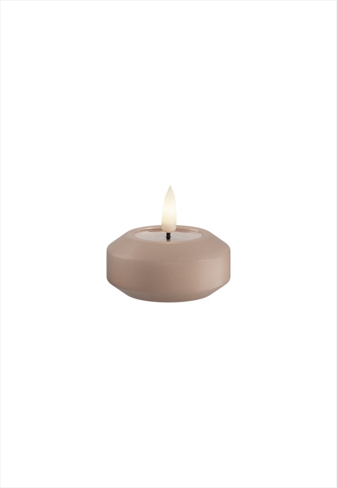 Deluxe Homeart LED Flytande Värmeljus 6,1 cm Rosa 2 - pack - Azalea Home