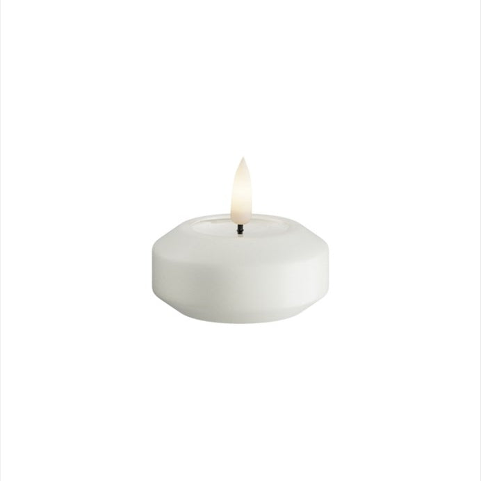 Deluxe Homeart LED Flytande Värmeljus 6,1 cm Vit 2 - pack - Azalea Home