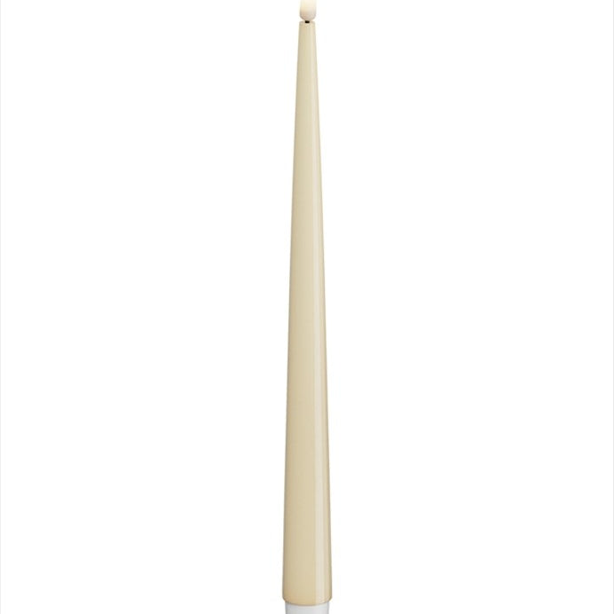 Deluxe Homeart LED Kronljus Shiny 2,2x28 cm Cream 2 - pack - Azalea Home
