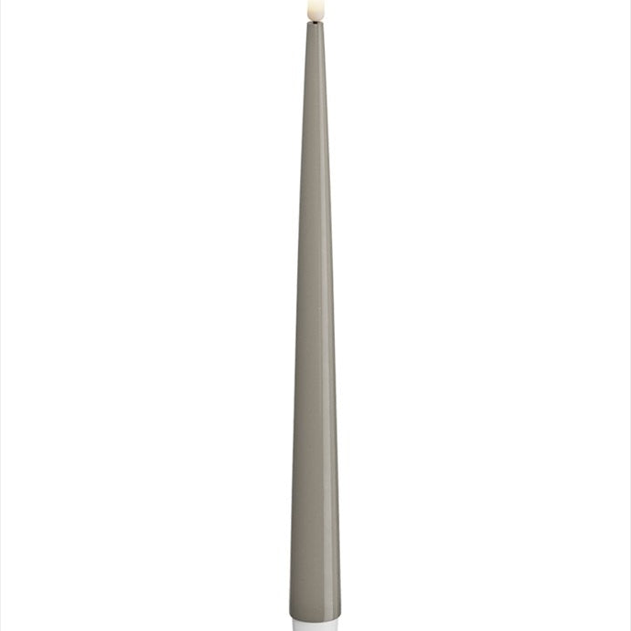 Deluxe Homeart LED Kronljus Shiny 2,2x28 cm Sand 2 - pack - Azalea Home