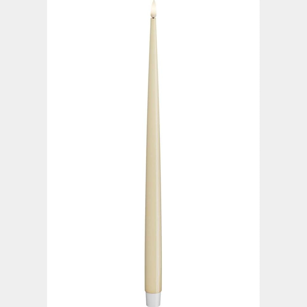 Deluxe Homeart LED Kronljus Shiny 2,2x38 cm Cream 2 - pack - Azalea Home