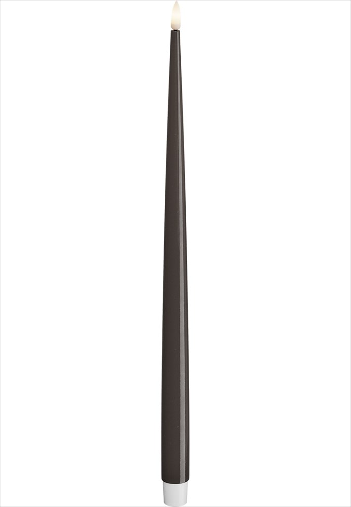 Deluxe Homeart LED Kronljus Shiny 2,2x38 cm Mocca 2 - pack - Azalea Home