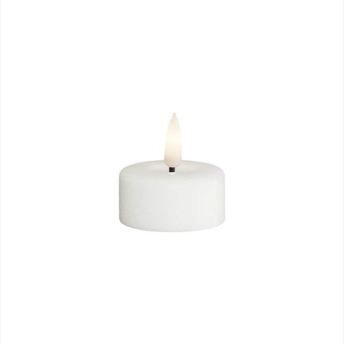 Deluxe Homeart LED Värmeljus 3,5x4 cm Vit 4 - pack - Azalea Home
