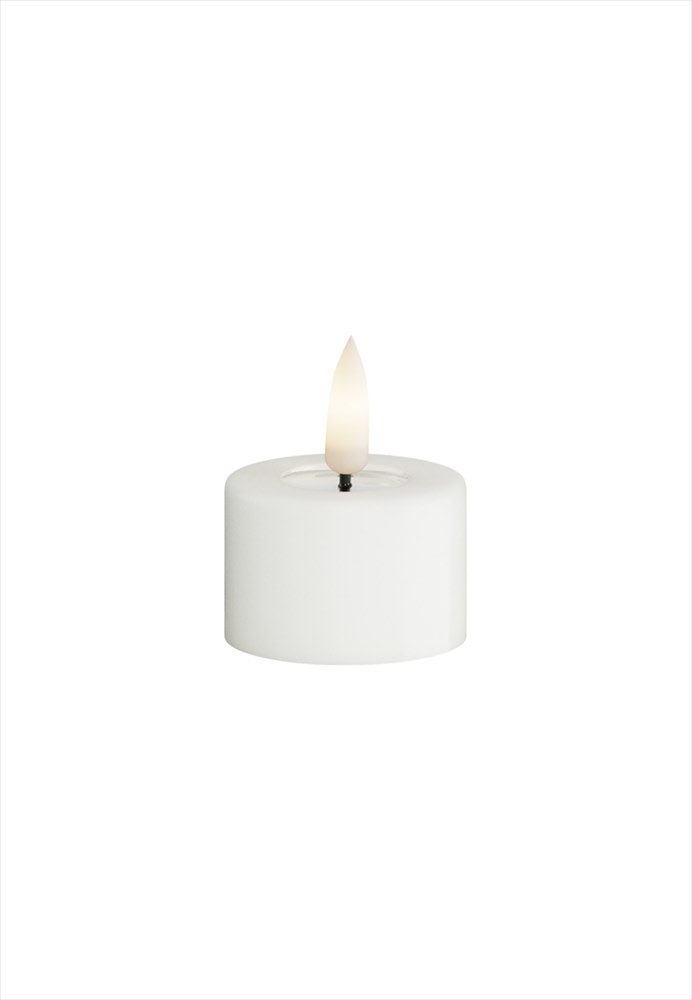 Deluxe Homeart LED Värmeljus 4x5,5 cm Vit 2 - pack - Azalea Home