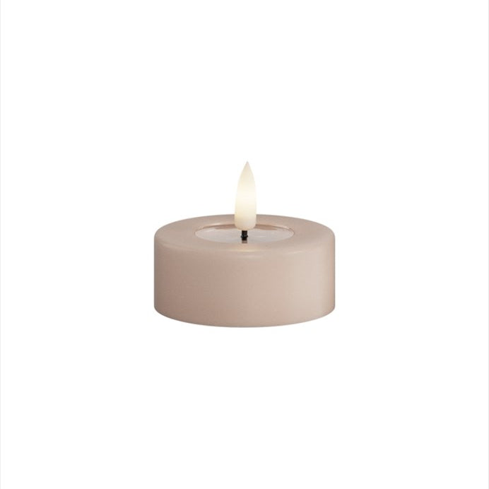 Deluxe Homeart LED Värmeljus 6x4,5 cm Rosa 2 - pack - Azalea Home
