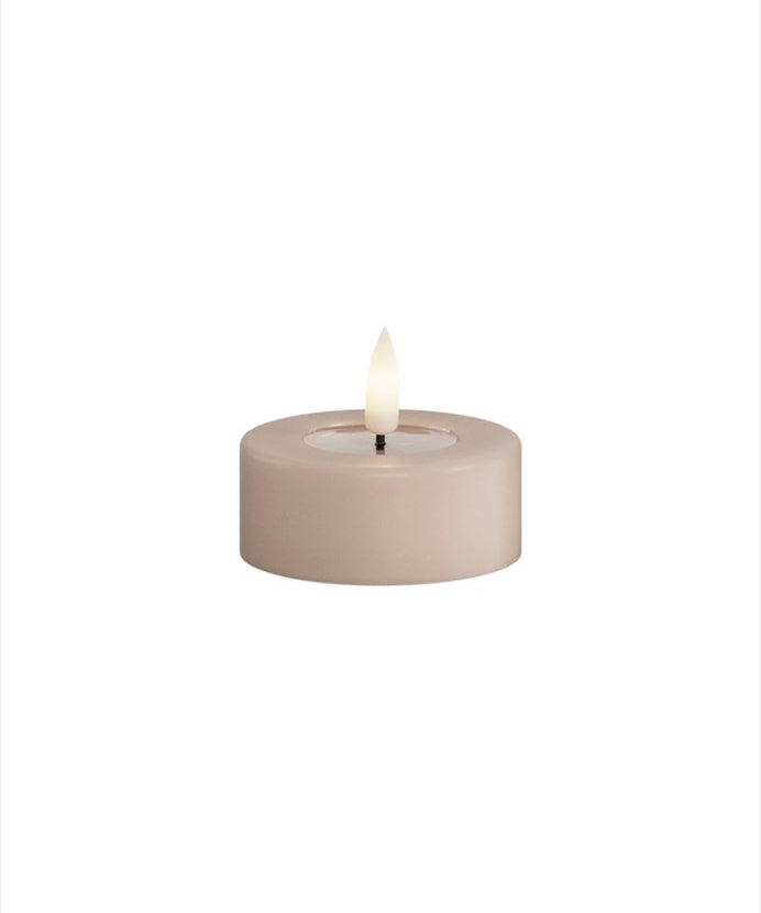 Deluxe Homeart LED Värmeljus 6x4,5 cm Rosa 2 - pack - Azalea Home