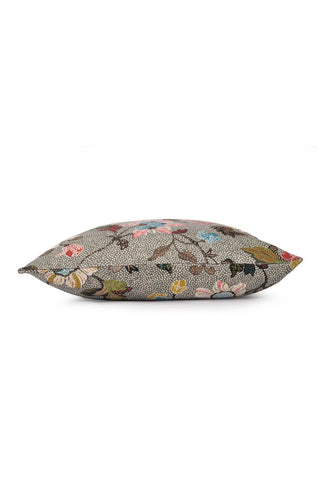 Flower Linen Kuddfodral 50x50cm, Grå