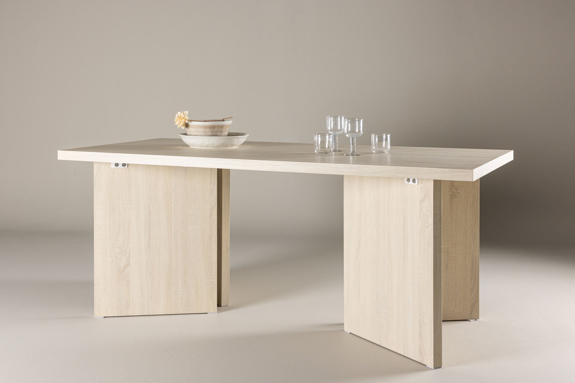 Bassholmen Matbord 90x180, Natur