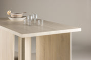 Bassholmen Matbord 90x180, Natur