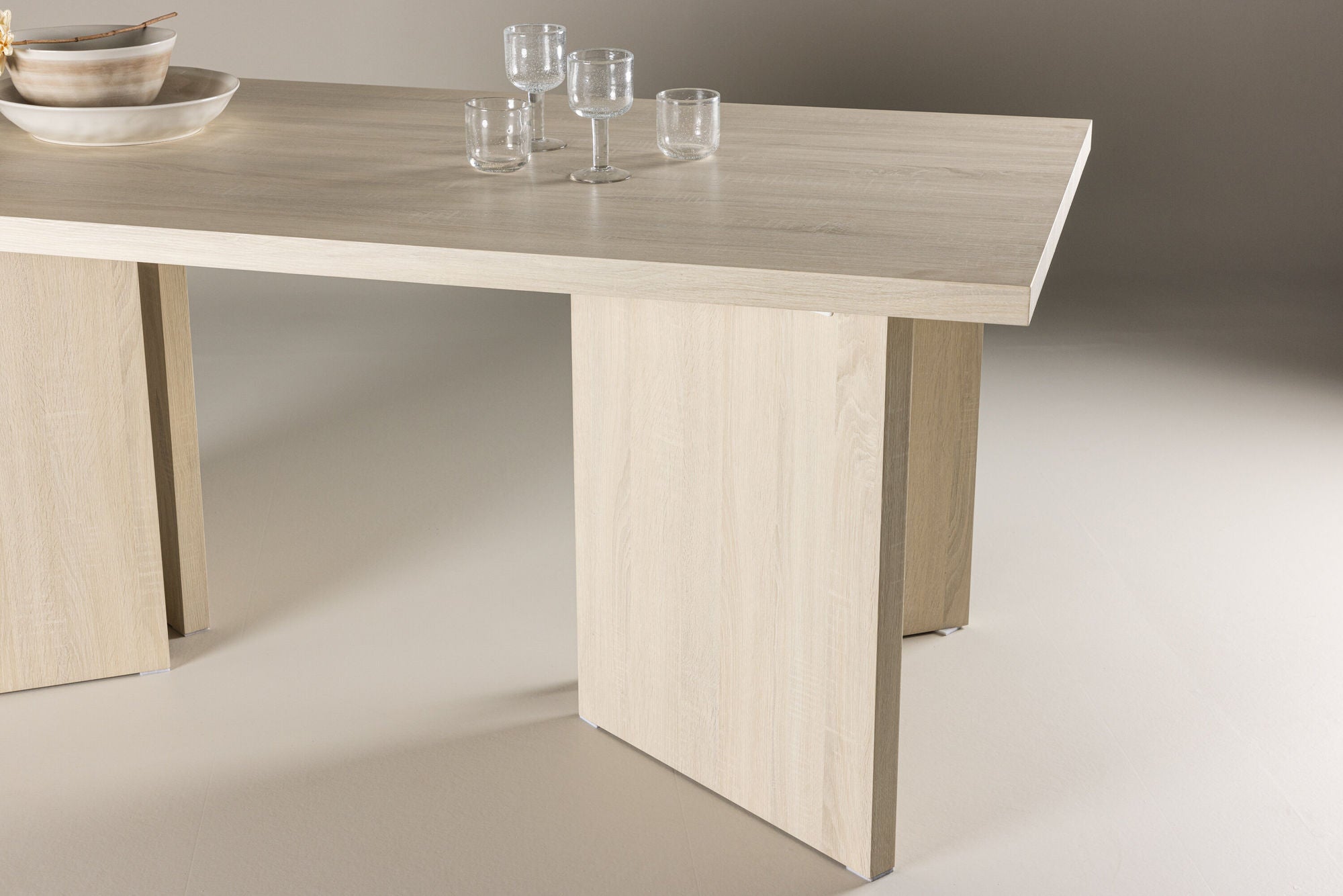 Bassholmen Matbord 90x180, Natur