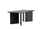 Bassholmen Matbord 90x180, Svart