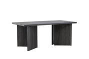 Bassholmen Matbord 90x180, Svart