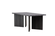 Bassholmen Matbord 90x180, Svart