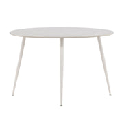 Plaza Matbord Ø120, Beige