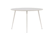 Plaza Matbord Ø120, Beige