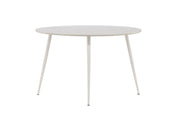 Plaza Matbord Ø120, Beige