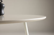 Plaza Matbord Ø120, Beige