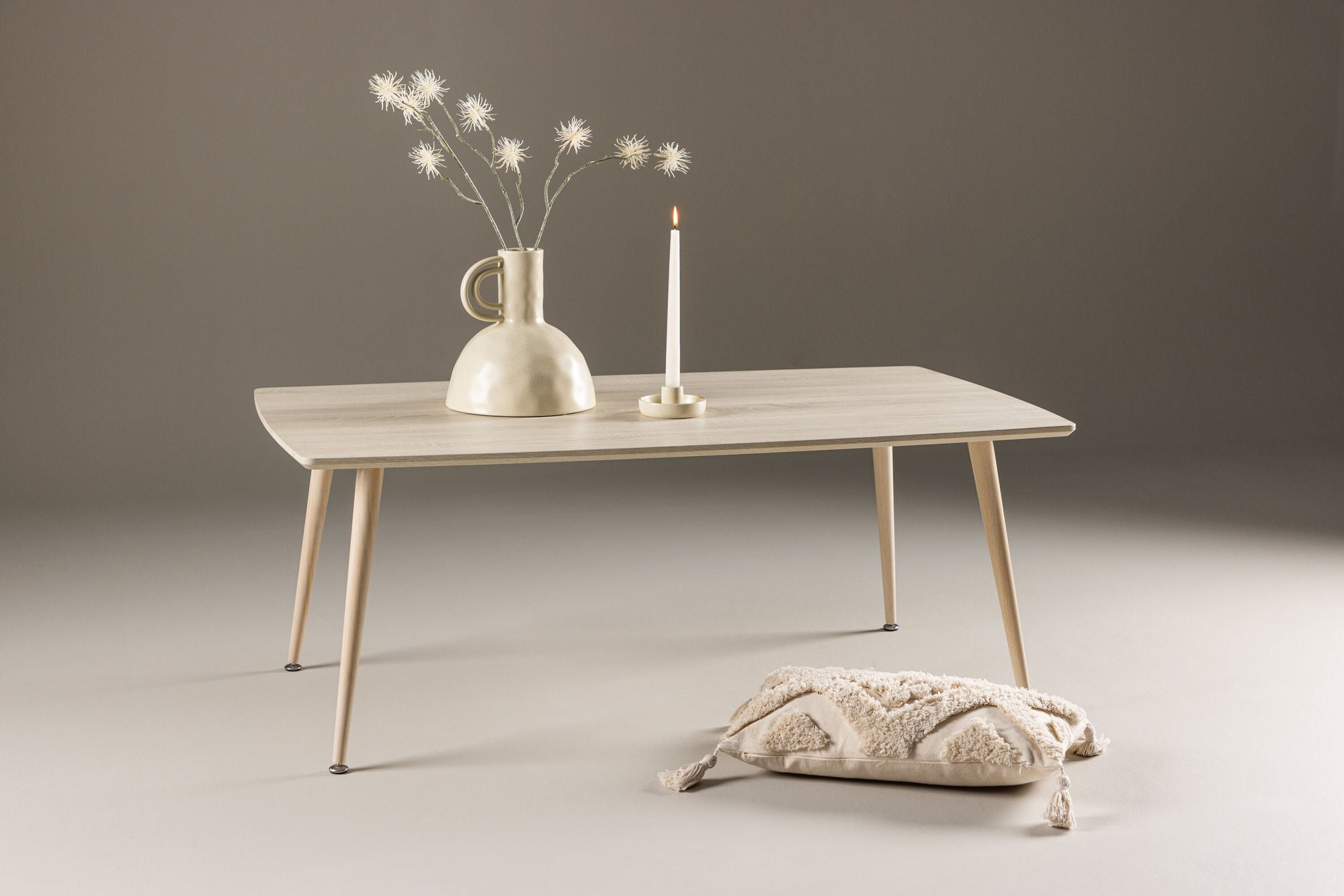 Plaza Soffbord, Beige