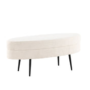 Nova Sittpuff Teddy, Offwhite