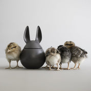 EATING RABBIT Skål Small, Cast iron