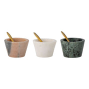 Rosamynthe Saltskålar Marmor, 3-Pack