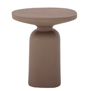 Millan Sidobord Aluminium, Brun