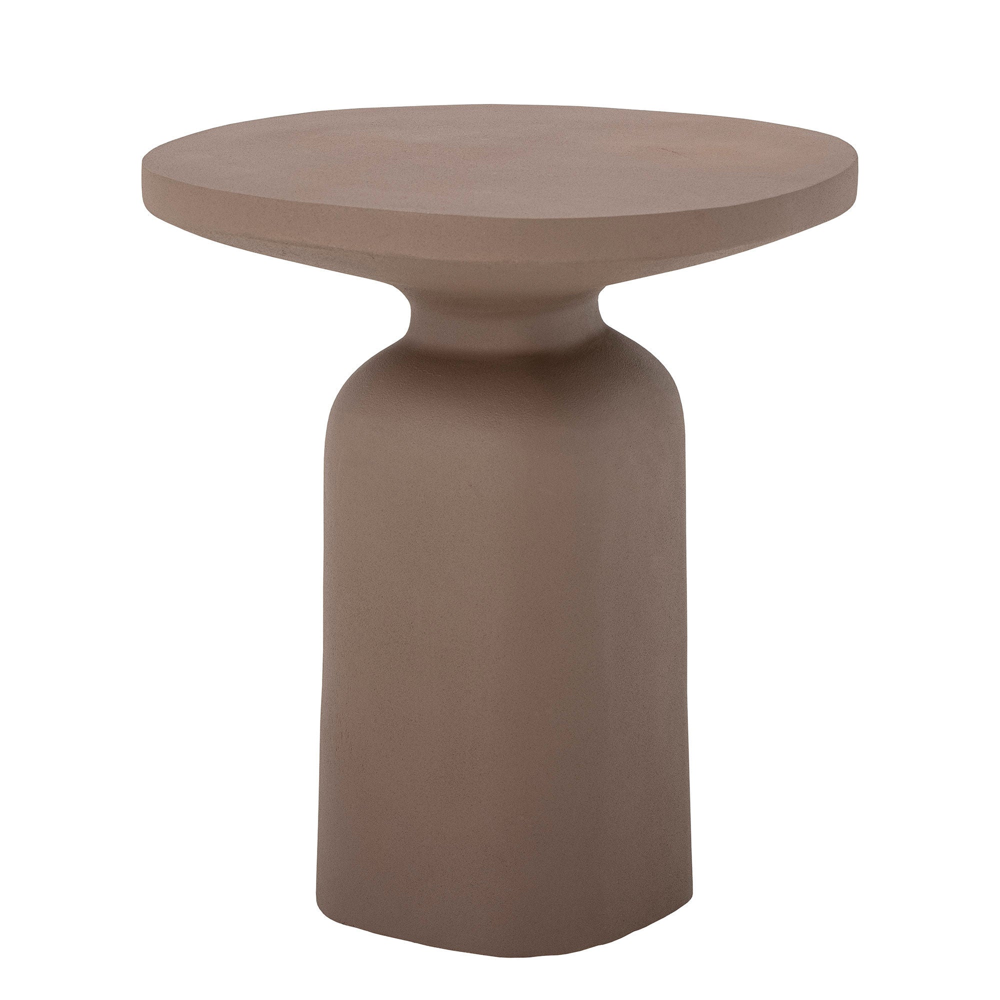 Millan Sidobord Aluminium, Brun