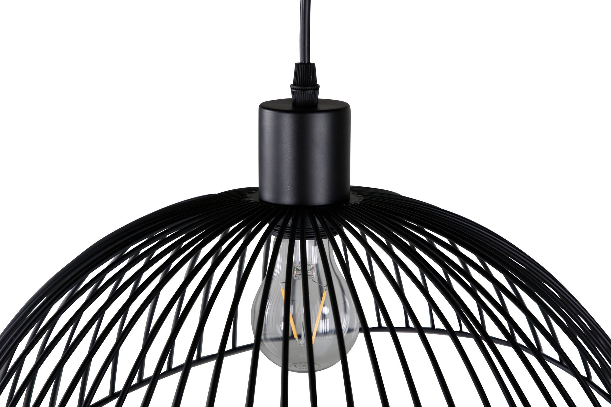 Ivar Taklampa 48cm, Svart