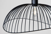 Ivar Taklampa 48cm, Svart