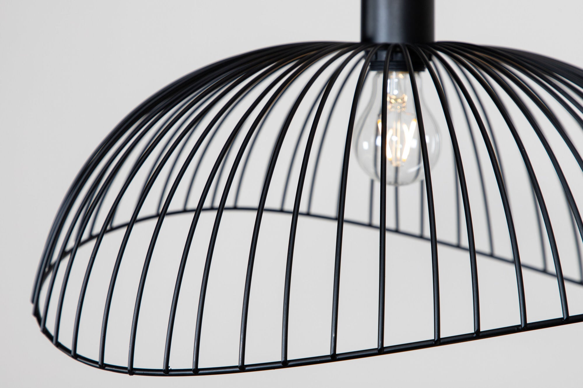Ivar Taklampa 48cm, Svart