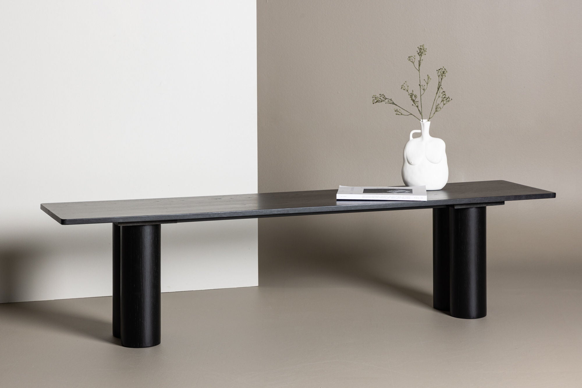 Ester Bänk 180cm, Svart