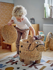 MINI Bobbi Korg med Lock, Natur