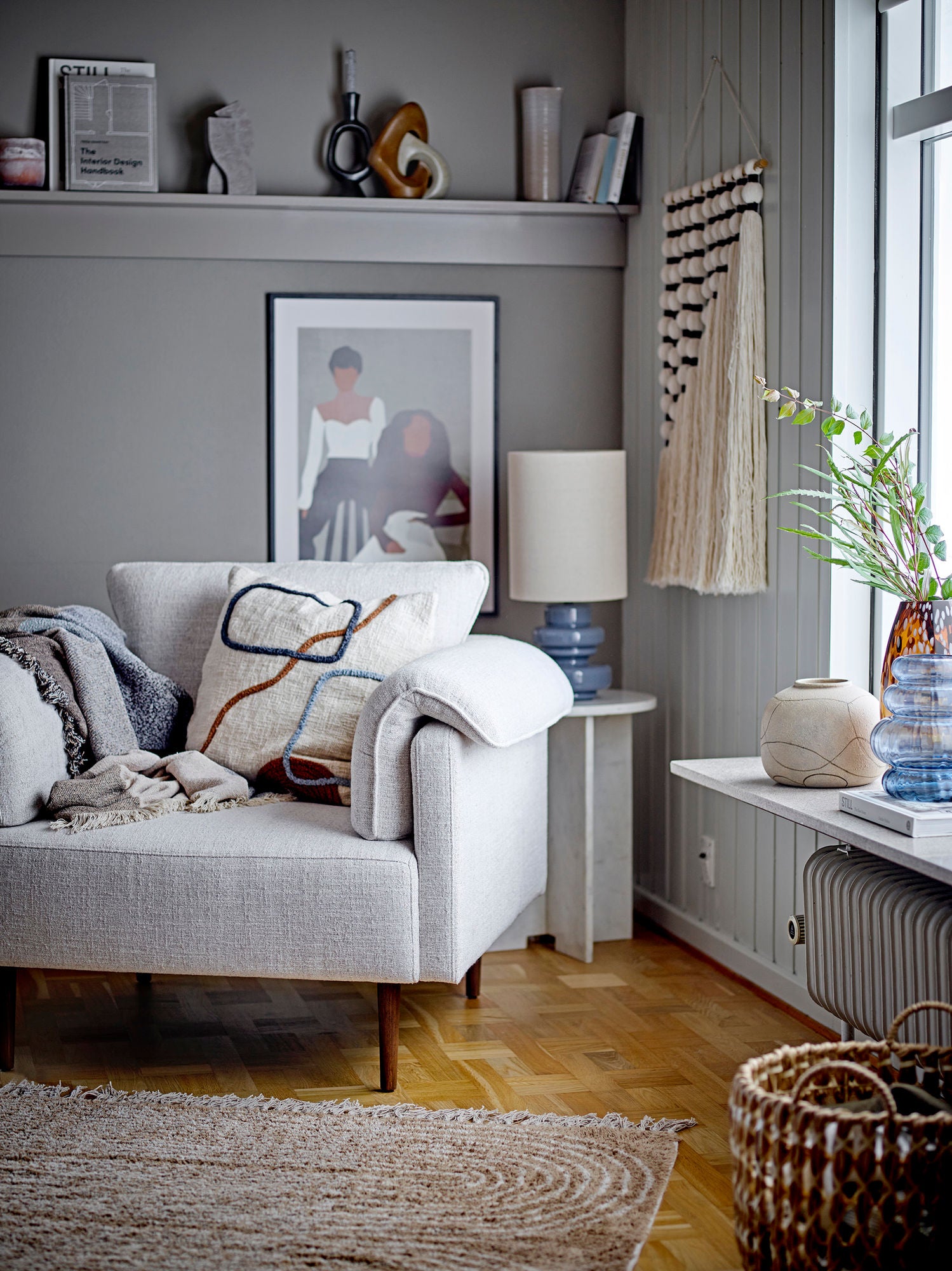 Smira Väggdekoration, Vit