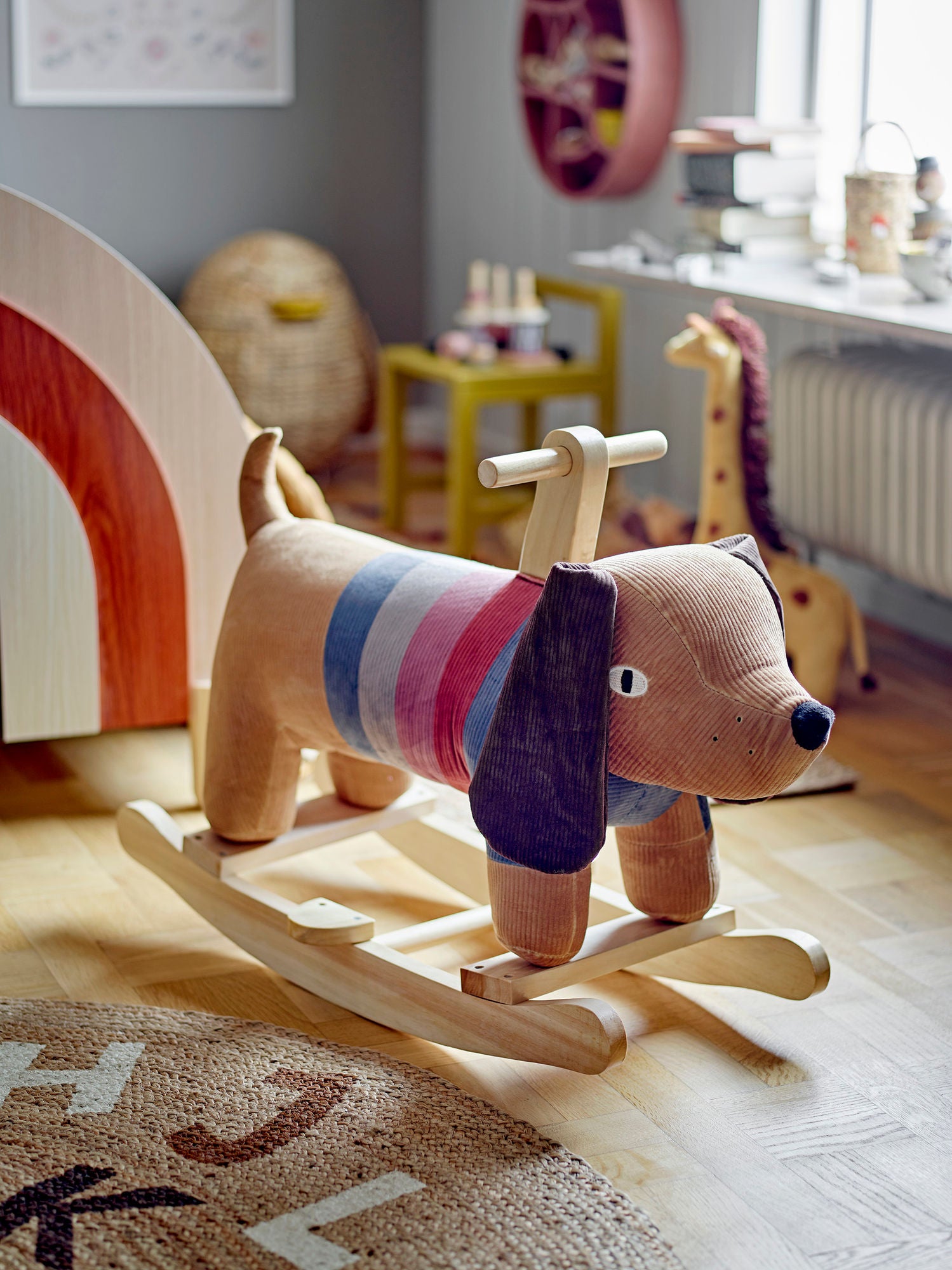 MINI Charlie Gunghäst, Hund Brun