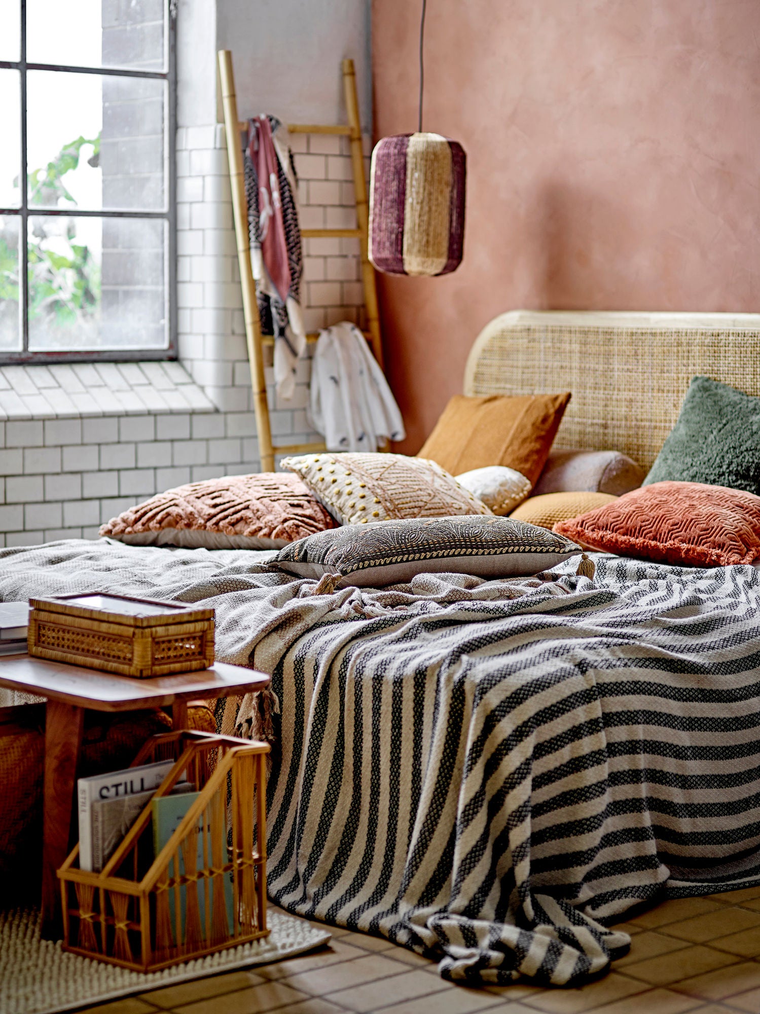 Raley Sänggavel 180cm, Natur