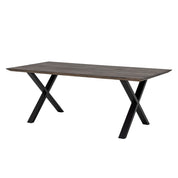 Maldon Matbord Ek 95x200, Brun