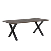 Maldon Matbord Ek 95x200, Brun