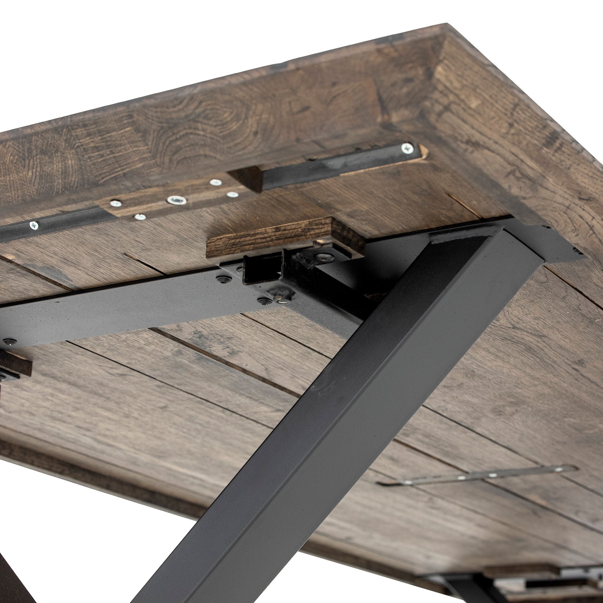 Maldon Matbord Ek 95x200, Brun
