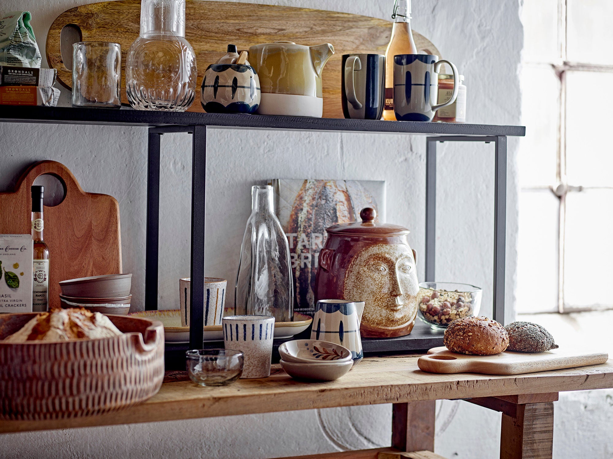 Allium Mjölkkanna & Sockerskål