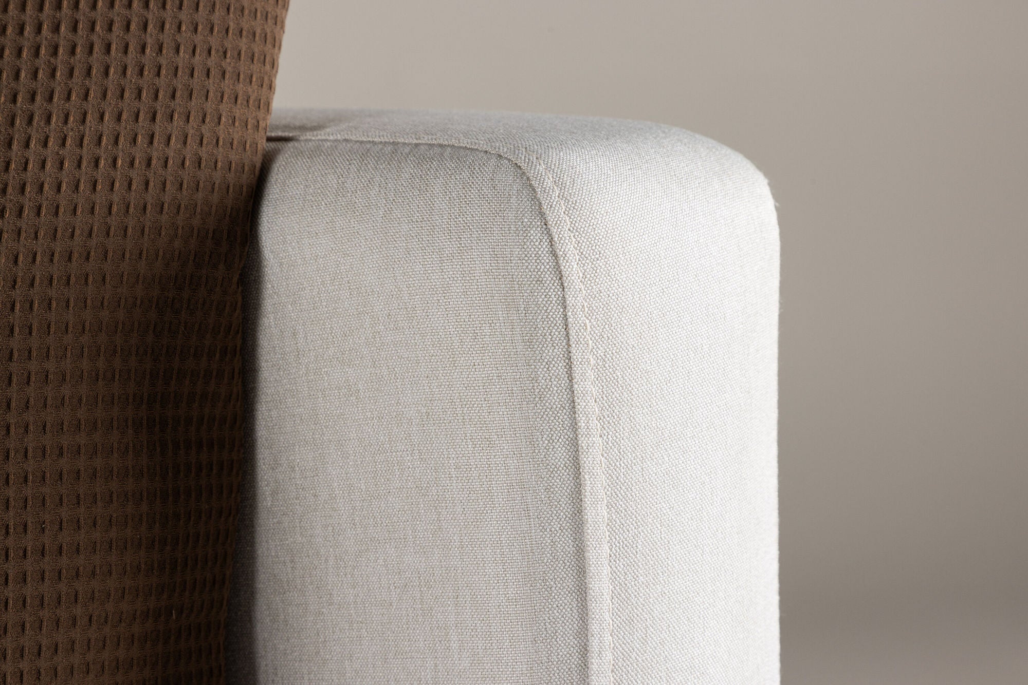 Sofia Fåtölj Linne, Beige