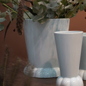 FLORA Kruka Large Ø25, Light Blue