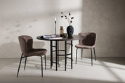 Furniture Fashion Copenhagen Matbord Ø115, Mocca - Azalea Home
