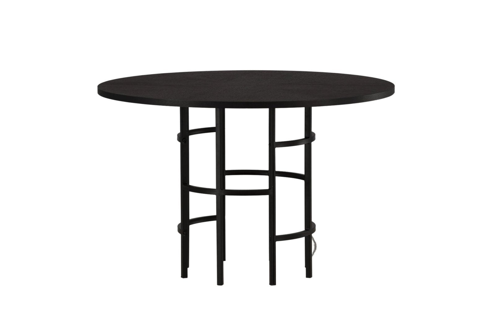 Furniture Fashion Copenhagen Matbord Ø115, Svart - Azalea Home